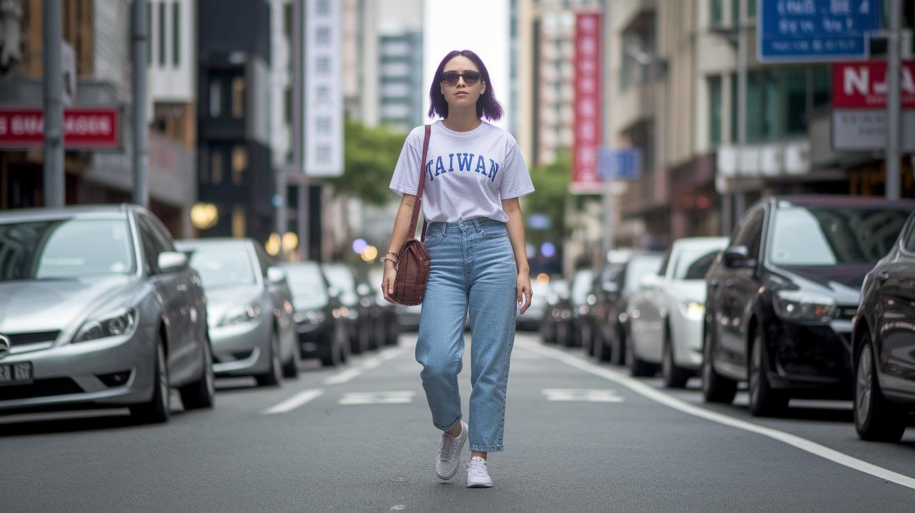 Everyday Casual Looks with a Taiwan Graphic Tee.jpg