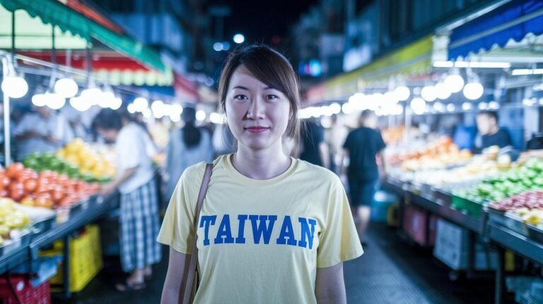 Short Sleeve Taiwan Graphic Tee Stylish Picks