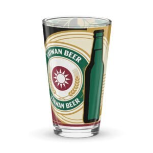 taiwan beer vintage label design