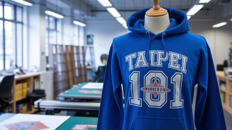 Custom Taipei 101 Hoodie Printing Premium Quality