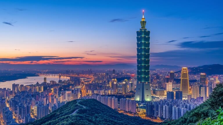 Taipei 101 Picture Breathtaking City Skyline Photos