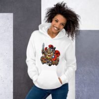 Taiwan Bubble Tea Warrior Roman Legion Hoodie