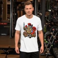 台灣珍珠奶茶戰士T卹 - 史詩級普普藝術戰鬥設計