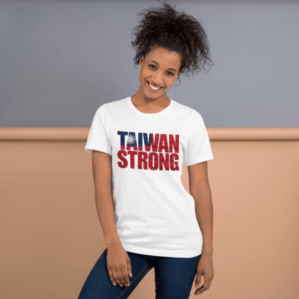Taiwan Strong Patriotic Tank Top - Bold Flag Typography Design - 4 Taiwan Strong Patriotic Tank Top - Bold Flag Typography Design