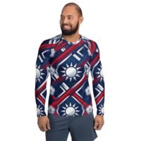 台灣旗幟設計幾何圖案