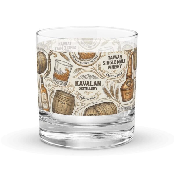 Kavalan Distillery Taiwan Whisky Rocks Glass - Premium Drinkware - 1 噶瑪蘭酒廠台灣威士忌