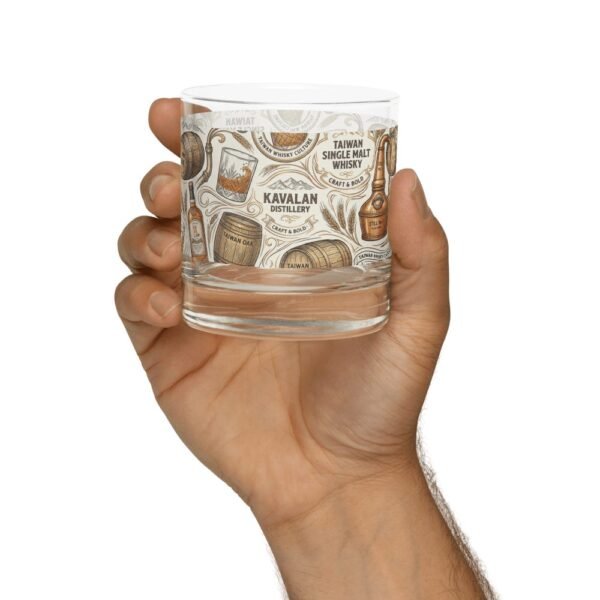 Kavalan Distillery Taiwan Whisky Rocks Glass - Premium Drinkware - 2 噶瑪蘭酒廠台灣威士忌岩石杯 - 高級飲具