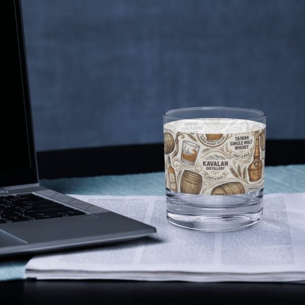 Kavalan Distillery Taiwan Whisky Rocks Glass - Premium Drinkware - 4 噶瑪蘭酒廠台灣威士忌岩石杯 - 高級飲具