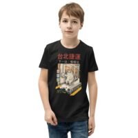 Taipei Metro Cat Kawaii MRT Youth T-Shirt - Japanese Style