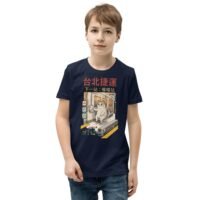 Taipei Metro Cat Kawaii MRT Youth T-Shirt - Japanese Style