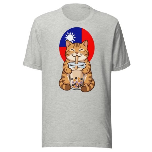 Taiwan Bubble Tea Cat T-Shirt - Cute Kawaii Milk Tea Design - 5 台灣珍珠奶茶貓咪T卹 - 可愛萌系奶茶設計