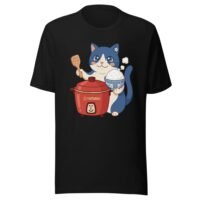 Taiwan Tatung Rice Cooker Cat T-Shirt - Cute Kitchen Cartoon