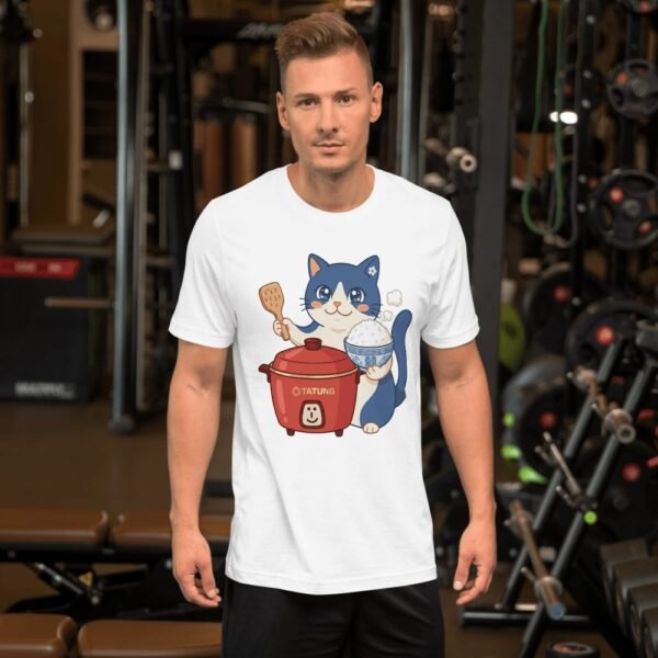 Taiwan Tatung Rice Cooker Cat T-Shirt - Cute Kitchen Cartoon - 5 Taiwan Tatung Rice Cooker Cat T-Shirt - Cute Kitchen Cartoon