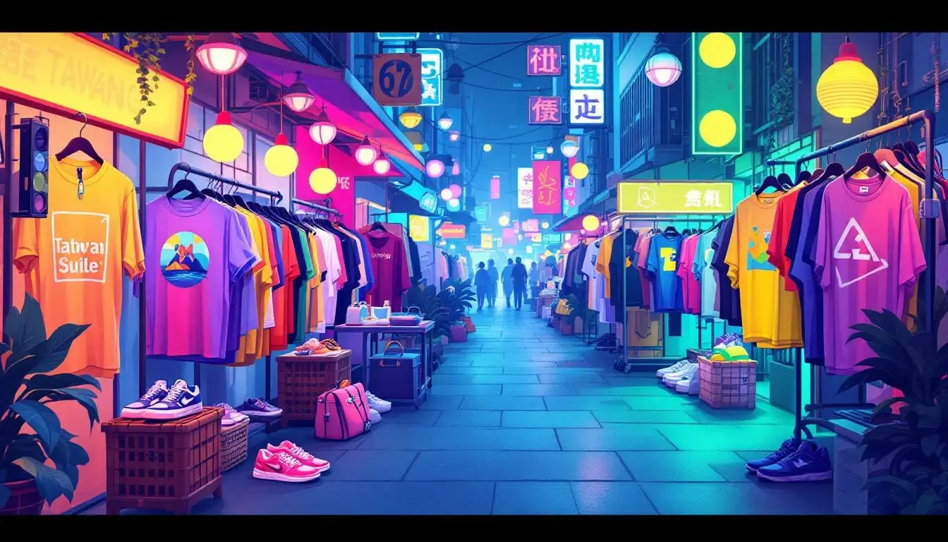 Cheap Taiwan fashion finds at night markets