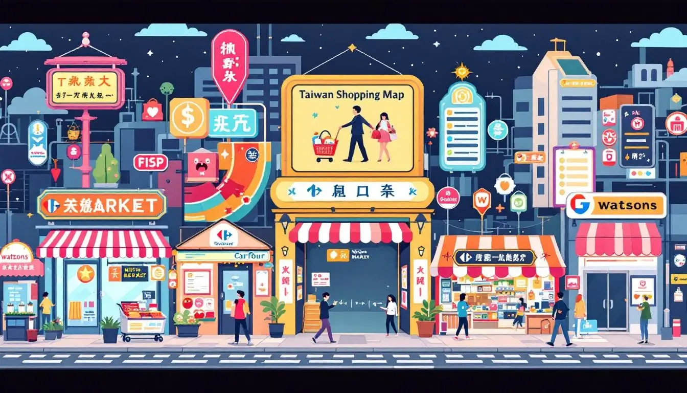Best shopping locations in Taiwan for deals