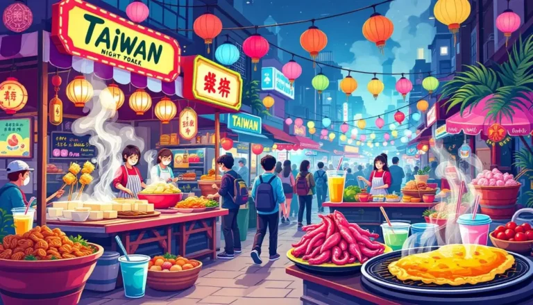 Taiwan Night Market Food: 7 Must-Try Street Eats That’ll Blow Your Mind