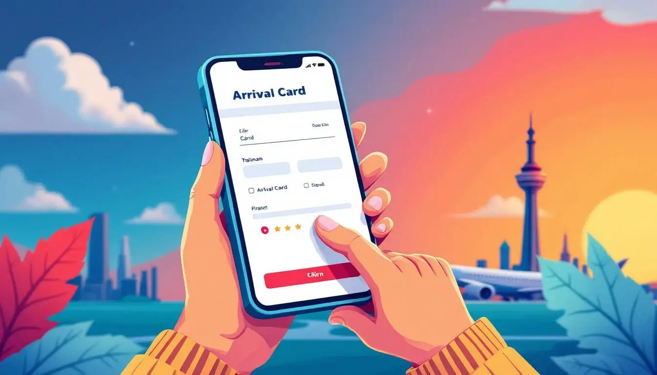 台灣數位入境卡 TWAC 在線