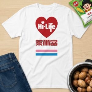 台灣便利商店 Hi Life 復古 Logo T 卹