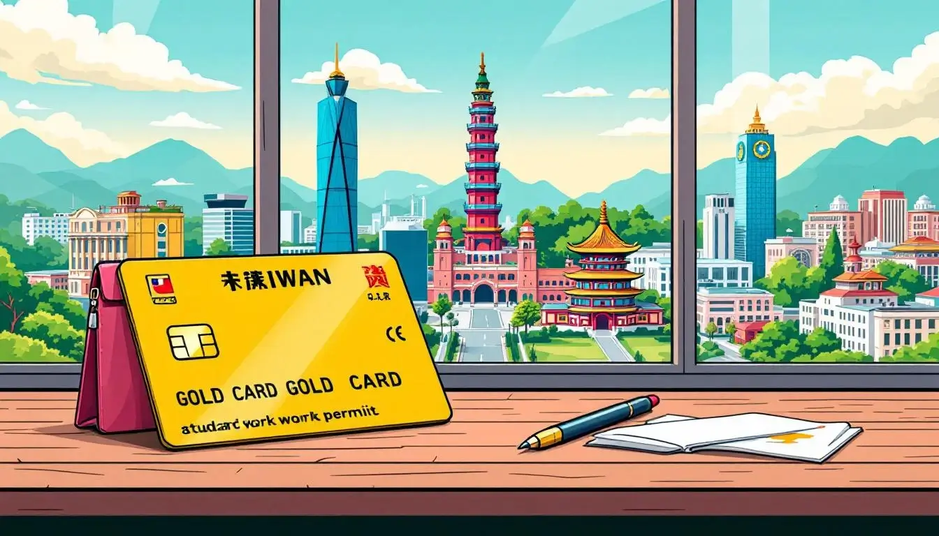 台灣金卡和學生簽證，可用於工作和學習