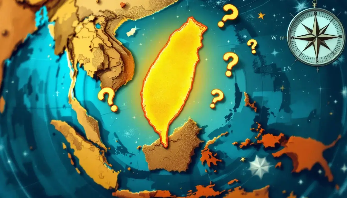 關於台灣地圖世界位置的常見問題