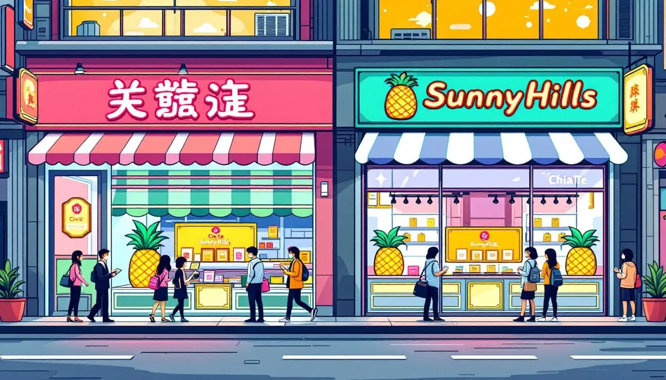 Best Taiwan pineapple cake brands bakeries in Taipei