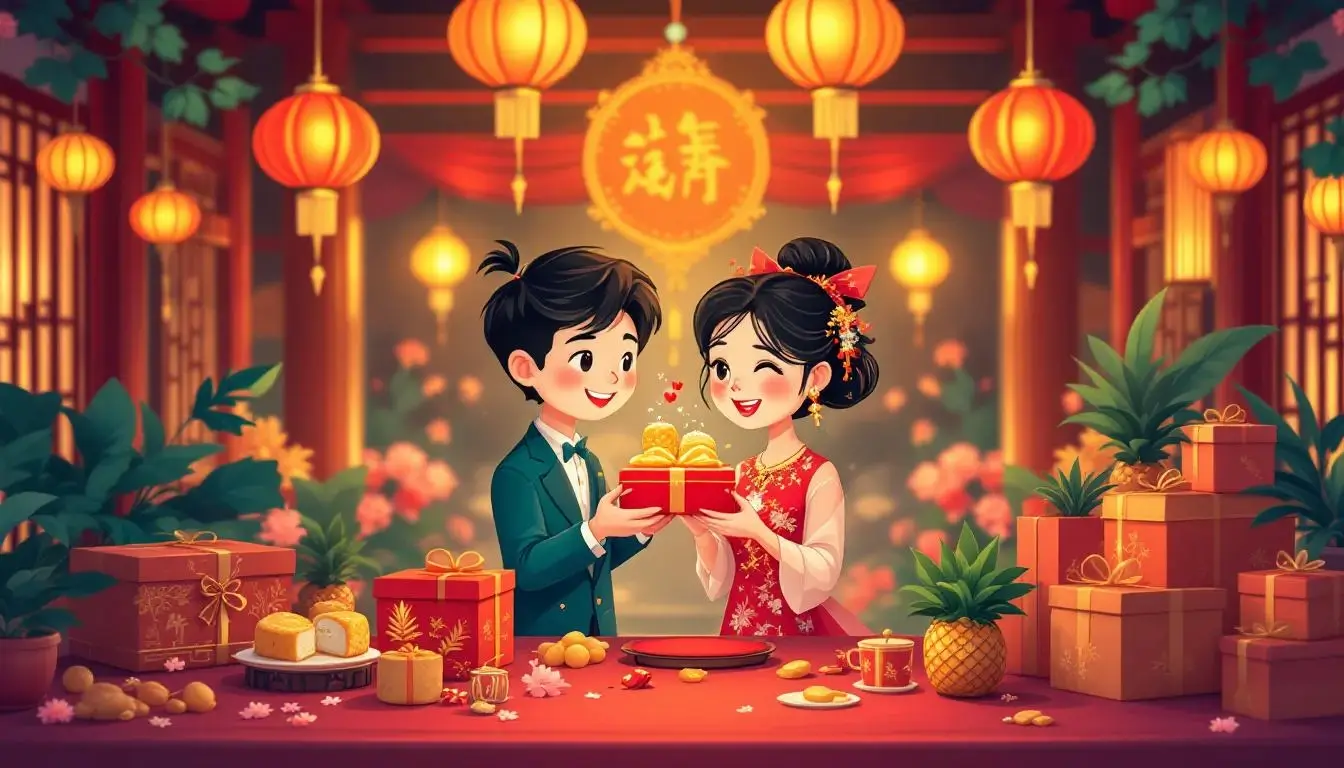 Taiwan pineapple cake cultural significance in weddings and gift giving