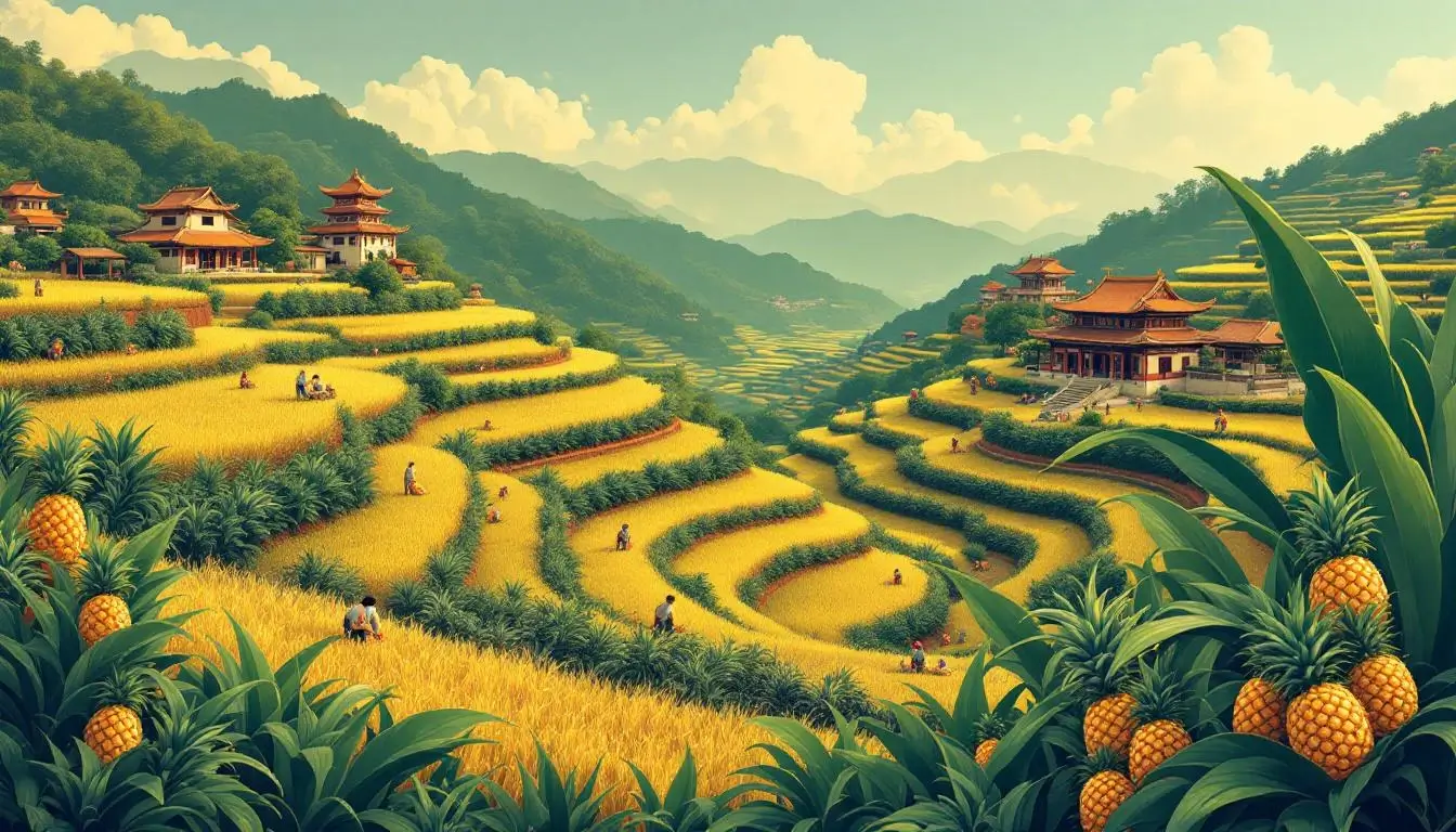 History of Taiwan pineapple cake from colonial era pineapple plantations