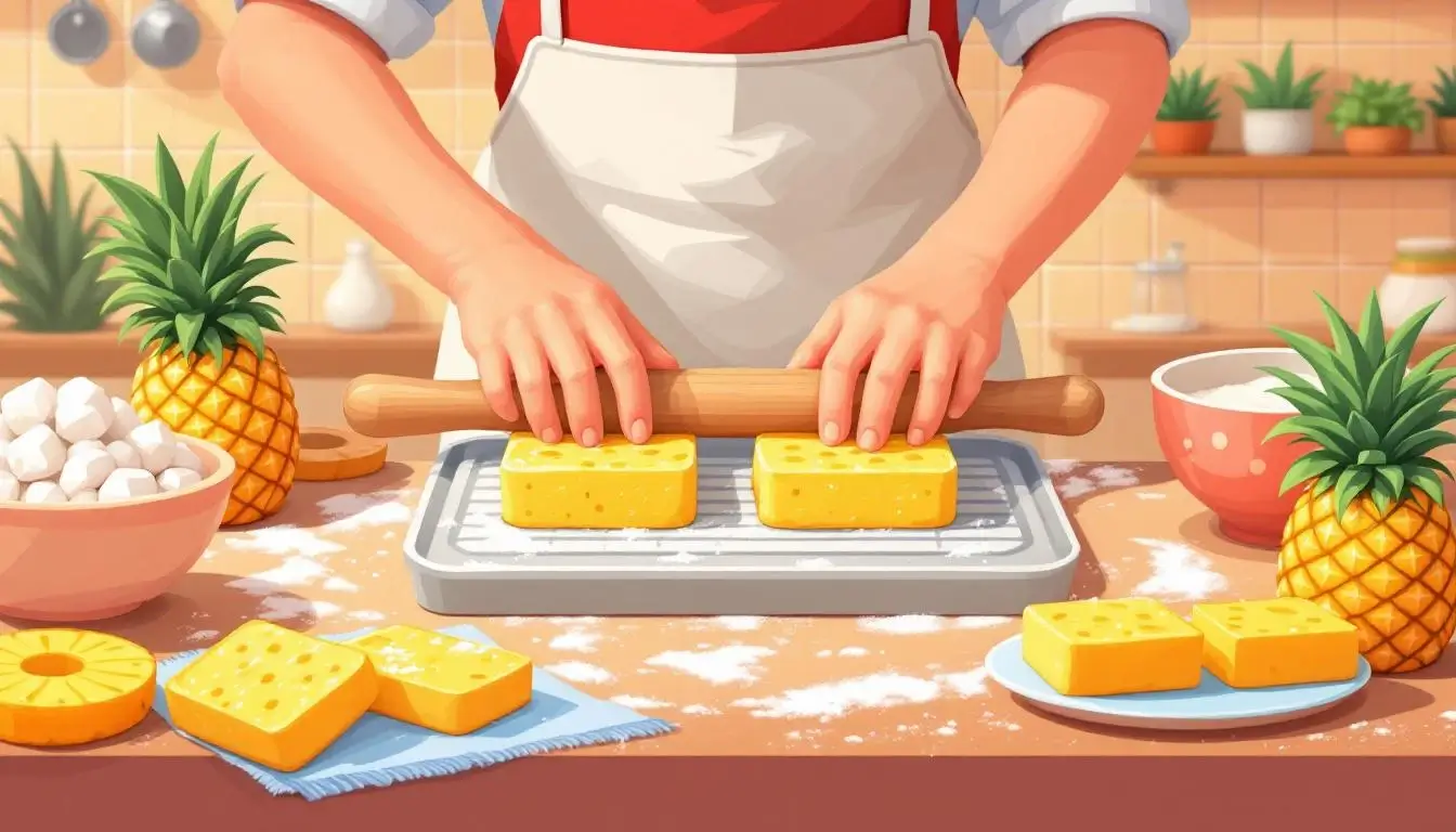 How to make Taiwan pineapple cake at home recipe