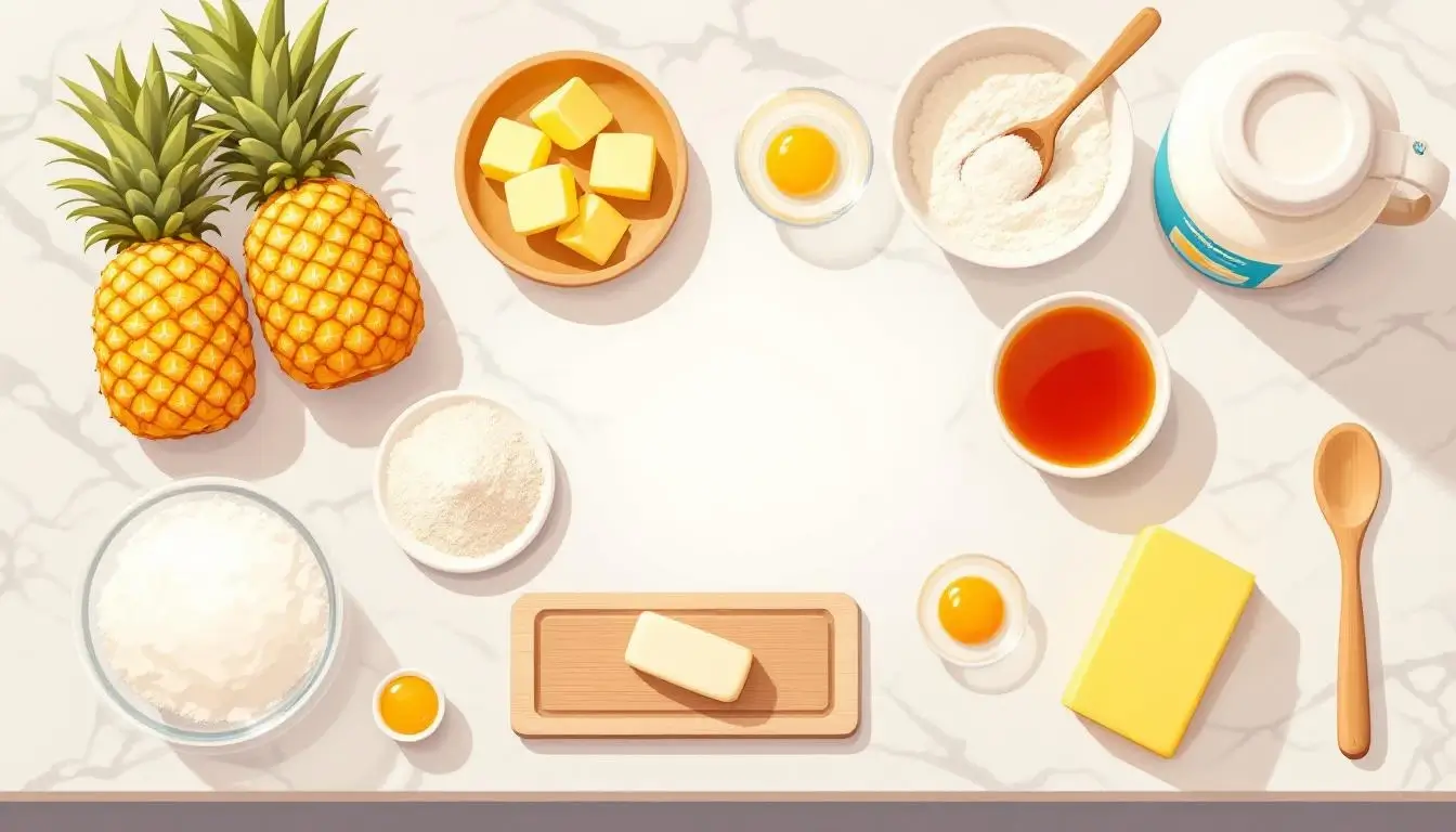 taiwan pineapple cake recipe ingredients