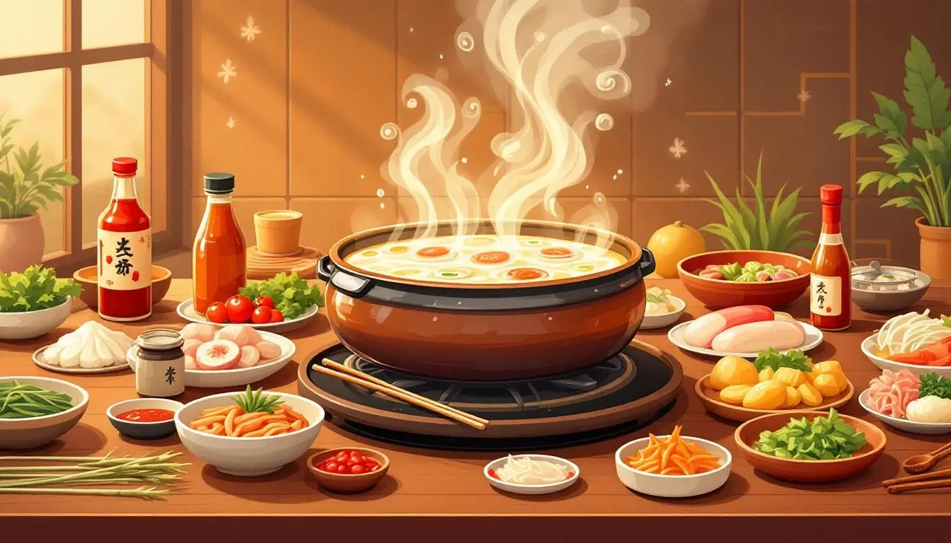 Taiwanese hot pot and traditional soups