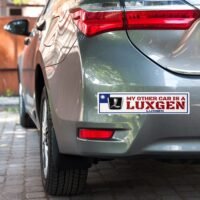 力勝台灣汽車諷刺貼紙 - 台灣驕傲