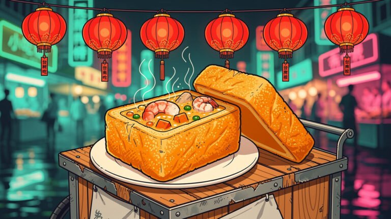 Taiwan Coffin Bread: How a 1950s Tainan Vendor Turned a Morbid Joke Into the Island’s Most Iconic Street Food