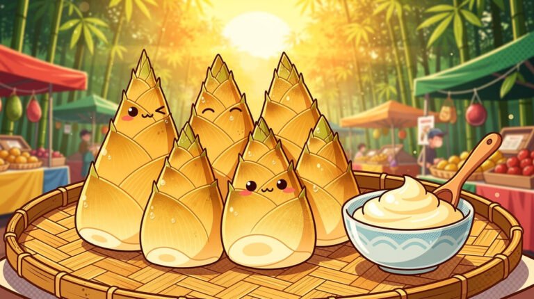Taiwan Green Bamboo Shoots: Why Locals Eat Their Sweetest Summer Vegetable Cold With Mayo