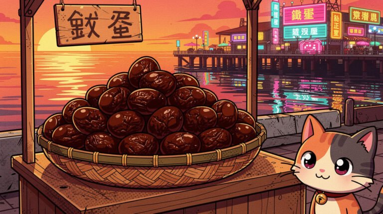 Taiwan Iron Eggs: How a Rainy-Day Mistake at a Tamsui Noodle Stall Became the Island’s Chewiest Souvenir Snack