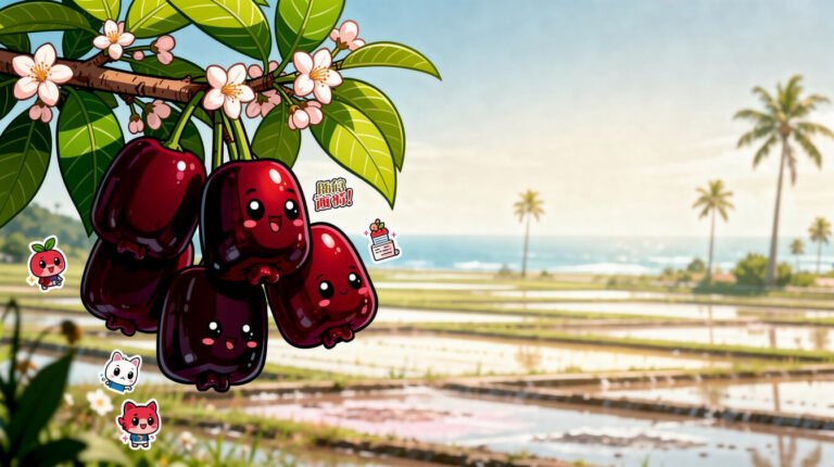 Taiwan Wax Apple: How a Pingtung Farmer’s Salt-Soil Trick Created the Island’s Most Coveted Summer Fruit