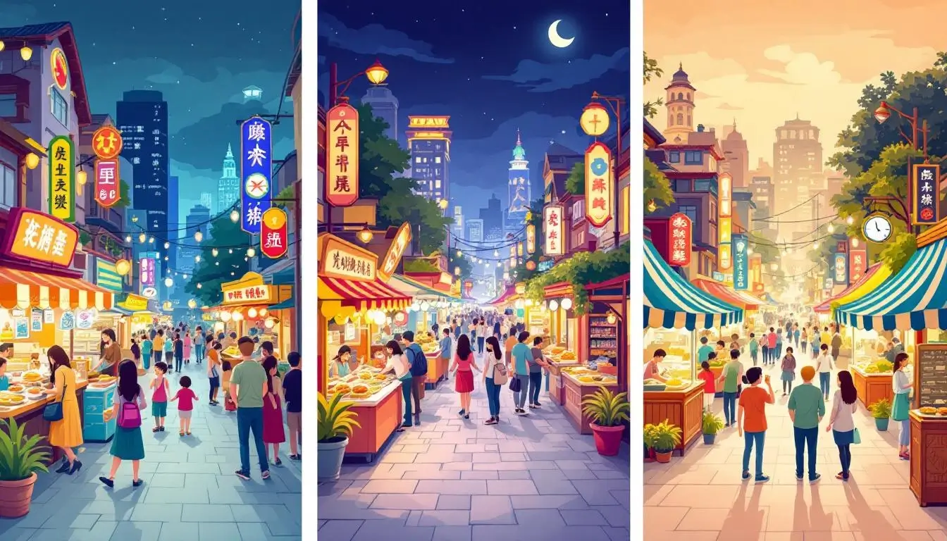 比較台北夜市