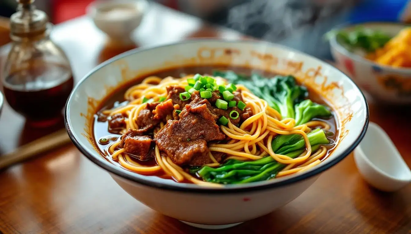 Taiwanese beef noodle soup recipe