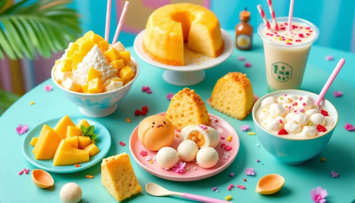 Taiwanese dessert and snack recipes
