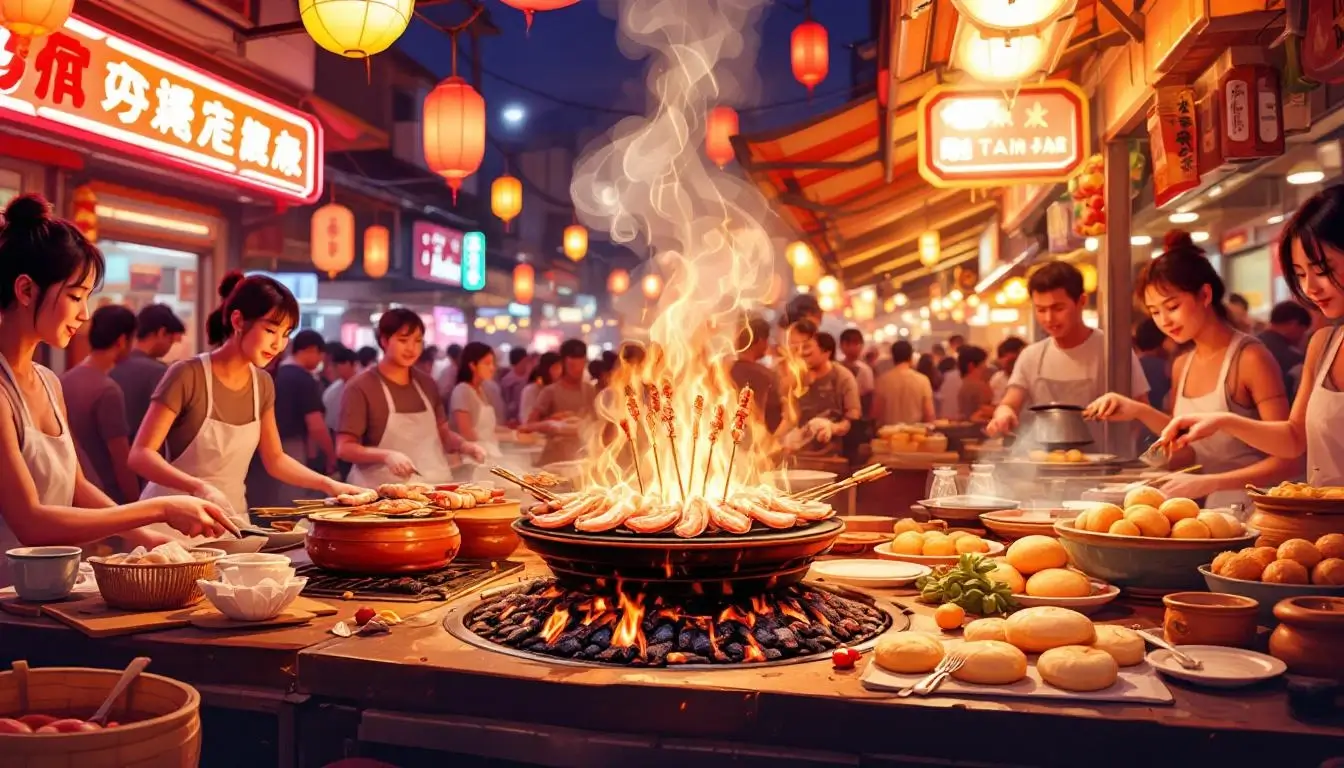 台灣夜市小吃和街頭美食