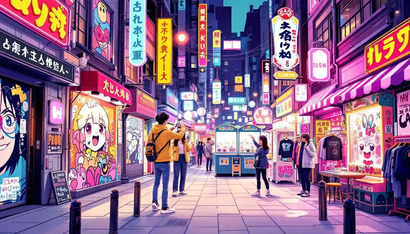 ximending street art and pop culture shopping district