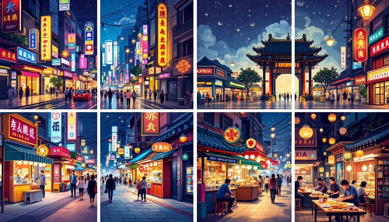 ximending vs shilin raohe ningxia taipei night markets comparison