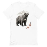 Formosa Black Bear Taiwan Pride T-Shirt - Minimalist Mountain Design