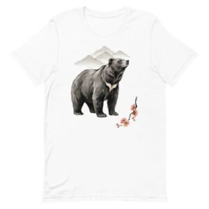 Formosa Black Bear Taiwan Pride T-Shirt - Minimalist Mountain Design
