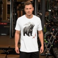 Formosa Black Bear Taiwan Pride T-Shirt - Minimalist Mountain Design