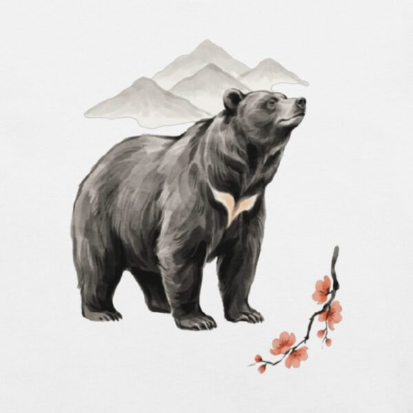 Formosa Black Bear Taiwan Pride T-Shirt - Minimalist Mountain Design - 7 Formosa Black Bear Taiwan Pride T-Shirt - Minimalist Mountain Design
