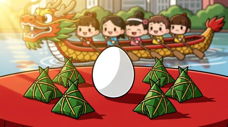 台灣端午節雞蛋立定：為什麼雞蛋在正午時分能直立（以及這項擁有2000年歷史的傳統背後的科學原理）