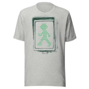 Taiwanese Pedestrian Signal Little Green Man 小綠人 T-Shirt – 2 Taiwanese Pedestrian Signal Little Green Man 小綠人 T-Shirt