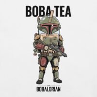 Boba Tea Bobalorian Bounty Hunter T-Shirt