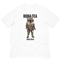 Boba Tea Bobalorian Bounty Hunter T-Shirt