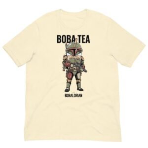 Boba Tea Bobalorian Bounty Hunter T-Shirt